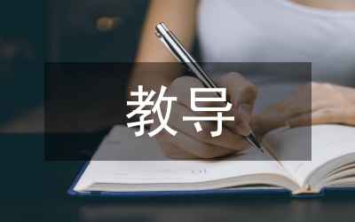 教導(dǎo)工作總結(jié)