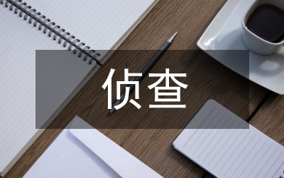 我國偵查案卷制度探討論文