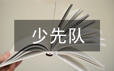 加強(qiáng)少先隊(duì)工作意見(jiàn)
